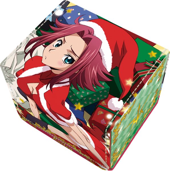 画像1:  【予約商品】  合皮製デッキケース　コードギアス 反逆のルルーシュ「カレン」クリスマスVer. 【26年12月19日発売】    (1)