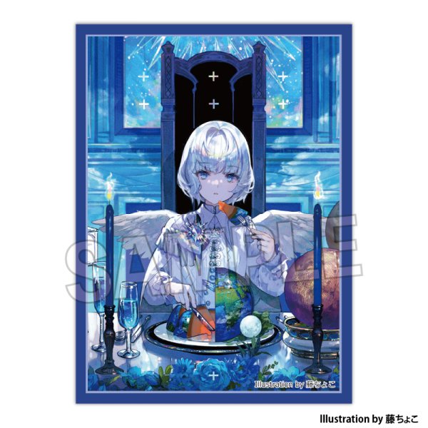 画像1:  【予約商品】  PROOF 工画堂スタジオイラストレーターセレクション イラストスリーブNT 藤ちょこ 惑星晩餐会（80枚入り） 【26年11月発売】 (1)