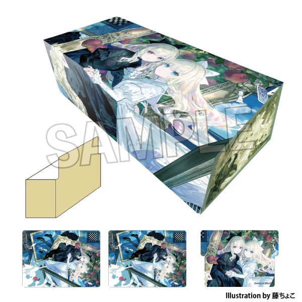 画像1:  【予約商品】  PROOF 工画堂スタジオイラストレーターセレクション イラストカードボックスNT 藤ちょこ 絵画の国のアリス 【26年11月発売】 (1)