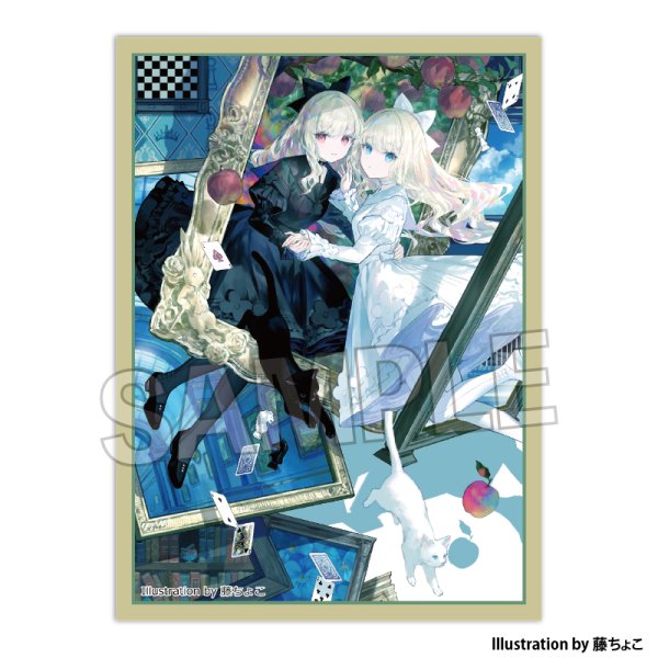 画像1:  【予約商品】  PROOF 工画堂スタジオイラストレーターセレクション イラストスリーブNT 藤ちょこ 絵画の国のアリス（80枚入り） 【26年11月発売】 (1)