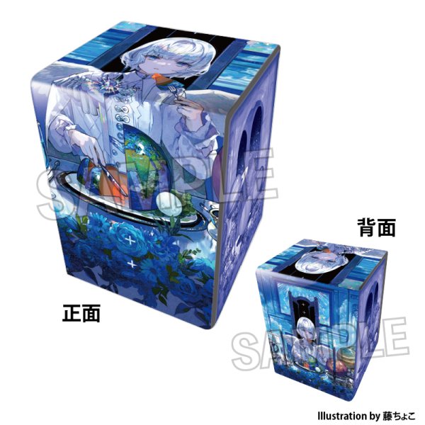 画像1:  【予約商品】  PROOF 工画堂スタジオイラストレーターセレクション イラスト合皮製デッキケースNT 藤ちょこ 惑星晩餐会 【26年11月発売】 (1)