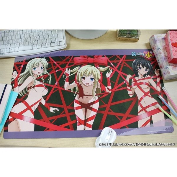 画像3:  【予約商品】  シーズナルプランツ　僕は友達が少ない デスクマット 【26年11月発売】 (3)