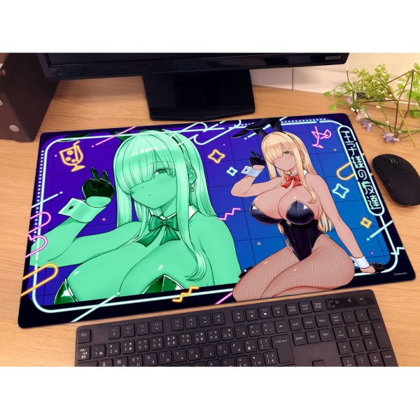 画像2:  【予約商品】  カーテン魂　王子様の友達 ラバーマット（最上虎居／バニー） 【26年12月中旬発売】 (2)