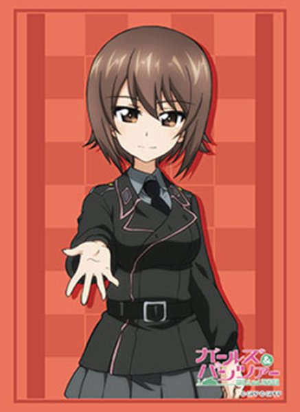 画像1:  【予約商品】  ブシロード スリーブコレクション ハイグレード Vol.5259　ガールズ＆パンツァー『西住 まほ』（75枚入り） 【26年10月30日発売】    (1)