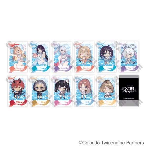 画像1:  【予約商品】  超かぐや姫！ トレーディングチェキ風カード BOX（6パック入り） 【27年1月発売】 (1)