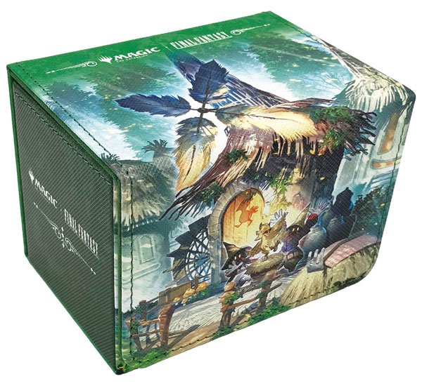 画像1:  【予約商品】  『マジック：ザ・ギャザリング――FINAL FANTASY』  プレイヤーズデッキケース MFA-05 チョコボ・バンドル《森》 【26年12月25日発売】    (1)