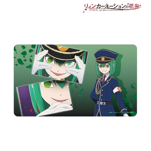 画像1:  【予約商品】  アルマビアンカ　TVアニメ『リィンカーネーションの花弁』 A・ヒトラー 場面写マルチデスクマット 【26年12月中旬発売】 (1)