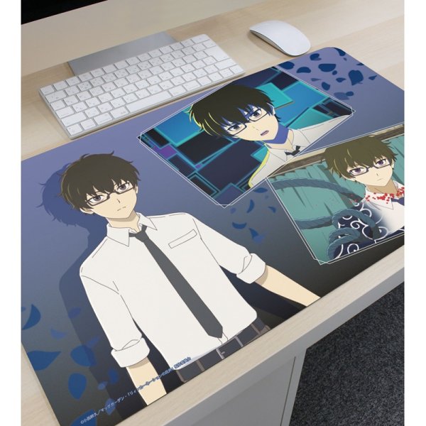 画像2:  【予約商品】  アルマビアンカ　TVアニメ『リィンカーネーションの花弁』 扇寺東耶 場面写マルチデスクマット 【26年12月中旬発売】 (2)
