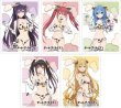 画像2:  【予約商品】  カーテン魂　[デート・ア・ライブV]描き下ろしスリーブ（星宮六喰／牛柄水着）（65枚入り） 【26年12月中旬発売】 (2)