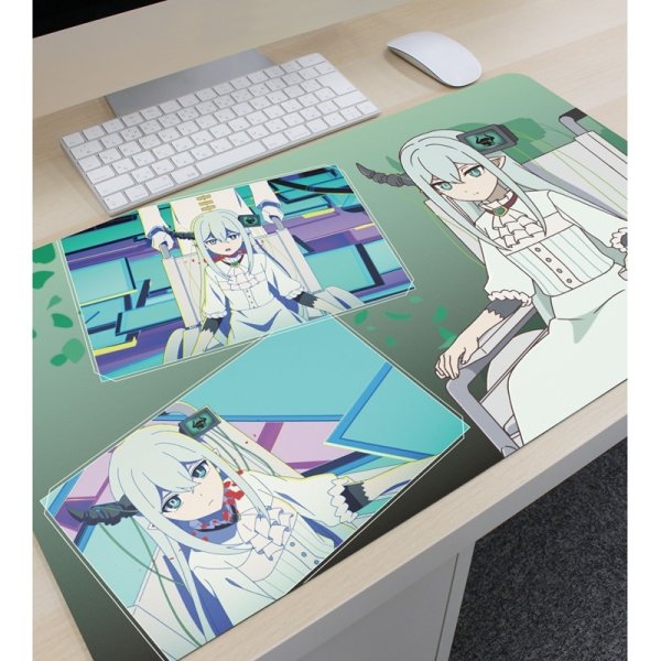 画像2:  【予約商品】  アルマビアンカ　TVアニメ『リィンカーネーションの花弁』 ジョン・V・ノイマン 場面写マルチデスクマット 【26年12月中旬発売】 (2)