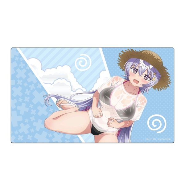 画像1:  【予約商品】  EMTスクエアード　TVアニメ「よわよわ先生」ラバーマット 【26年10月下旬発売】 (1)