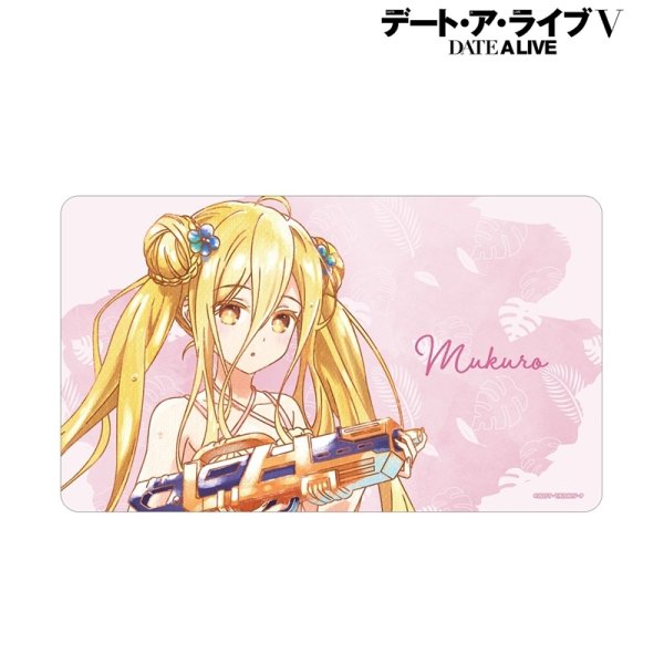 画像2:  【予約商品】  アルマビアンカ　アニメ「デート・ア・ライブV」 描き下ろし 星宮六喰 デート・ア・バカンスver. Ani-Art aqua label マルチデスクマット 【26年12月中旬発売】 (2)