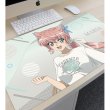 画像3:  【予約商品】  アルマビアンカ　戦姫絶唱シンフォギアＸＶ 描き下ろし マリア・カデンツァヴナ・イヴ 私服ver. マルチデスクマット 【26年12月中旬発売】 (3)