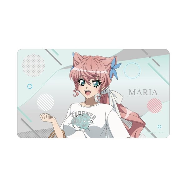 画像1:  【予約商品】  アルマビアンカ　戦姫絶唱シンフォギアＸＶ 描き下ろし マリア・カデンツァヴナ・イヴ 私服ver. マルチデスクマット 【26年12月中旬発売】 (1)