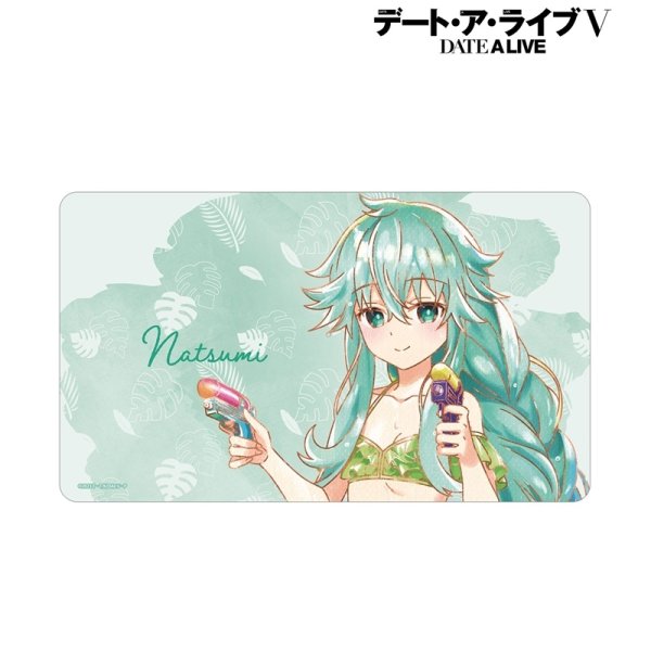 画像2:  【予約商品】  アルマビアンカ　アニメ「デート・ア・ライブV」 描き下ろし 七罪 デート・ア・バカンスver. Ani-Art aqua label マルチデスクマット 【26年12月中旬発売】 (2)