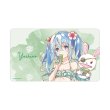 画像1:  【予約商品】  アルマビアンカ　アニメ「デート・ア・ライブV」 描き下ろし 四糸乃 デート・ア・バカンスver. Ani-Art aqua label マルチデスクマット 【26年12月中旬発売】 (1)