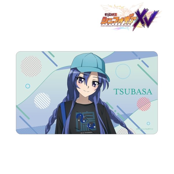 画像2:  【予約商品】  アルマビアンカ　戦姫絶唱シンフォギアＸＶ 描き下ろし 風鳴 翼 私服ver. マルチデスクマット 【26年12月中旬発売】 (2)