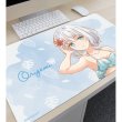 画像3:  【予約商品】  アルマビアンカ　アニメ「デート・ア・ライブV」 描き下ろし 鳶一折紙 デート・ア・バカンスver. Ani-Art aqua label マルチデスクマット 【26年12月中旬発売】 (3)