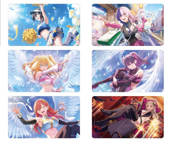 画像4:  【予約商品】  アルマビアンカ　TVアニメ『2.5次元の誘惑』 【色欲の女帝】ラスタロッテ 羽生 まゆり マルチデスクマット 【27年1月中旬発売】 (4)