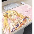 画像3:  【予約商品】  アルマビアンカ　アニメ「デート・ア・ライブV」 描き下ろし 星宮六喰 デート・ア・バカンスver. Ani-Art aqua label マルチデスクマット 【26年12月中旬発売】 (3)