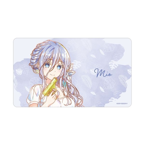 画像1:  【予約商品】  アルマビアンカ　アニメ「デート・ア・ライブV」 描き下ろし 崇宮澪 デート・ア・バカンスver. Ani-Art aqua label マルチデスクマット 【26年12月中旬発売】 (1)
