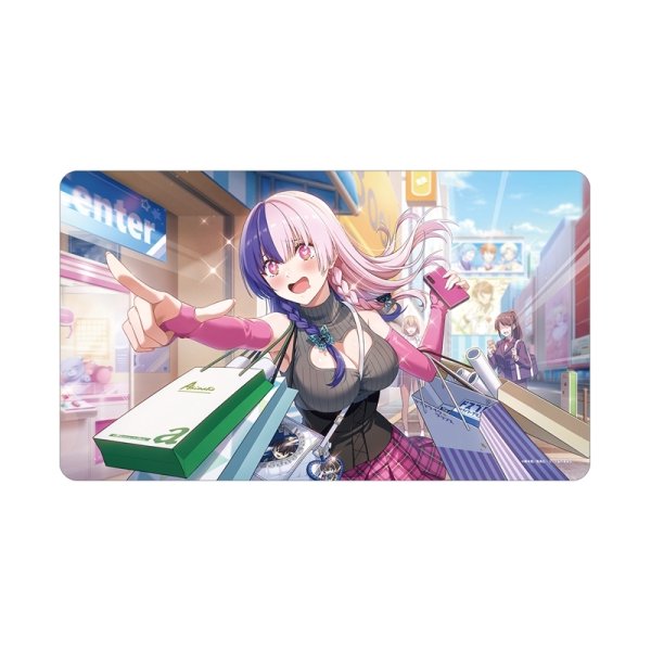 画像1:  【予約商品】  アルマビアンカ　TVアニメ『2.5次元の誘惑』 ドストライク☆キャプター なごみ♡（753♡） マルチデスクマット 【27年1月中旬発売】 (1)
