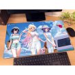 画像2:  【予約商品】  カーテン魂　[ステラソラ]描き下ろしラバーマット（夏服） 【27年1月下旬発売】 (2)
