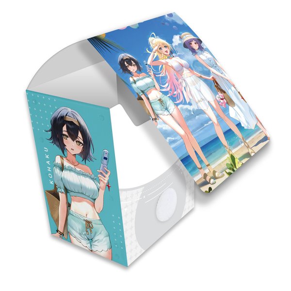 画像1:  【予約商品】  カーテン魂　[ステラソラ]描き下ろしデッキケース（夏服） 【27年1月下旬発売】 (1)