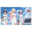 画像1:  【予約商品】  カーテン魂　[ステラソラ]描き下ろしラバーマット（夏服） 【27年1月下旬発売】 (1)