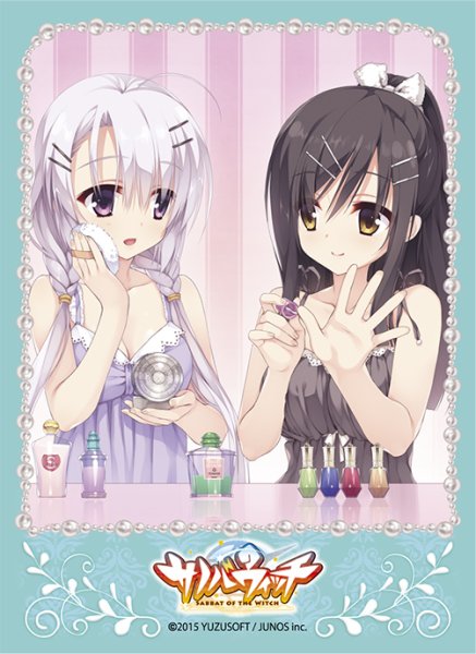 画像1:  【予約商品】  ブロッコリーキャラクタースリーブ　サノバウィッチ「綾地 寧々＆戸隠 憧子」（65枚入り） 【27年1月16日発売】    (1)