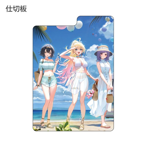 画像3:  【予約商品】  カーテン魂　[ステラソラ]描き下ろしデッキケース（夏服） 【27年1月下旬発売】 (3)