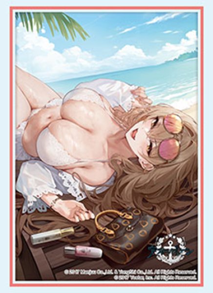画像1:  【予約商品】  ブシロード スリーブコレクション ハイグレード Vol.5278　アズールレーン『ライオン』遊興心のダンディライオンver.（75枚入り） 【26年12月4日発売】 (1)