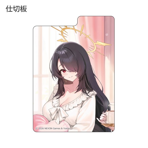 画像3:  【予約商品】  カーテン魂　[ブルーアーカイブ]描き下ろしデッキケース（ヒナタ／ルームウェア） 【27年1月下旬発売】 (3)
