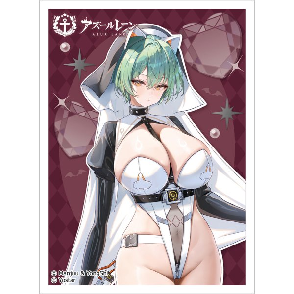 画像1:  【予約商品】  カーテン魂　[アズールレーン]描き下ろしスリーブ（アドミラル・ナヒーモフ／サキュバスシスター）（65枚入り） 【27年1月下旬発売】 (1)