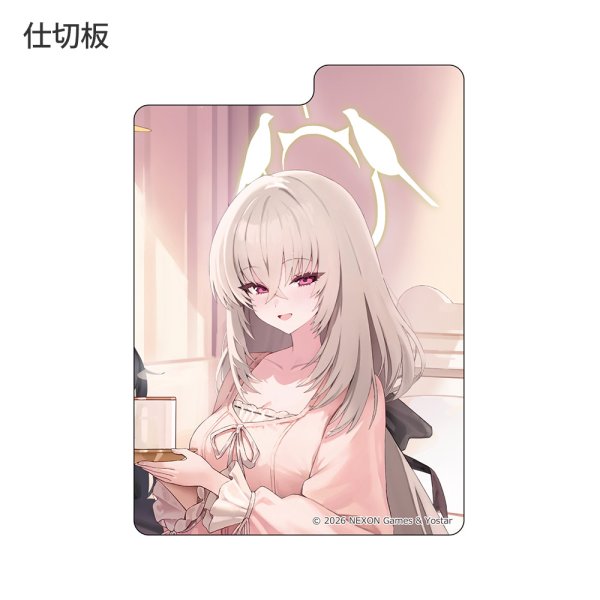 画像3:  【予約商品】  カーテン魂　[ブルーアーカイブ]描き下ろしデッキケース（サクラコ／ルームウェア） 【27年1月下旬発売】 (3)