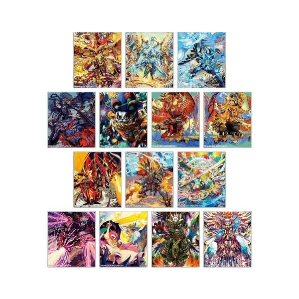 画像1:  【予約商品】  アルマビアンカ　デュエル・マスターズ　トレーディングアクリルカード ver.A BOX（14パック入り） 【27年1月下旬発売】 (1)