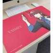 画像3:  【予約商品】  アルマビアンカ　TVアニメ「スーパーの裏でヤニ吸うふたり」 描き下ろし 田山 if ふたりが同じ職場だったらver. マルチデスクマット 【26年12月中旬発売】 (3)