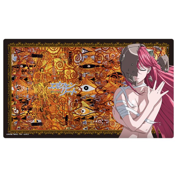 画像1:  【予約商品】  カーテン魂　[エルフェンリート]ラバーマット（ルーシー） 【27年1月下旬発売】 (1)