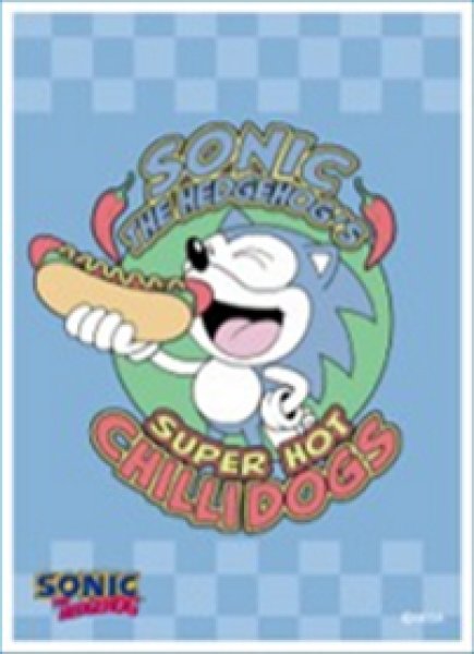 画像1:  【予約商品】  ソニック・ザ・ヘッジホッグ　キャラクタースリーブ 『Food Frenzy』チリドッグ(EN-1689）（65枚入り） 【26年12月25日発売】    (1)