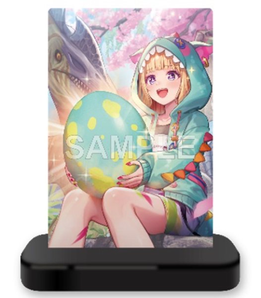 画像1:  【予約商品】  hololive OFFICIAL CARD GAME オフィシャルホロカアクリルカードローダー vol.1 『アキ・ローゼンタール』 【27年1月22日発売】    (1)