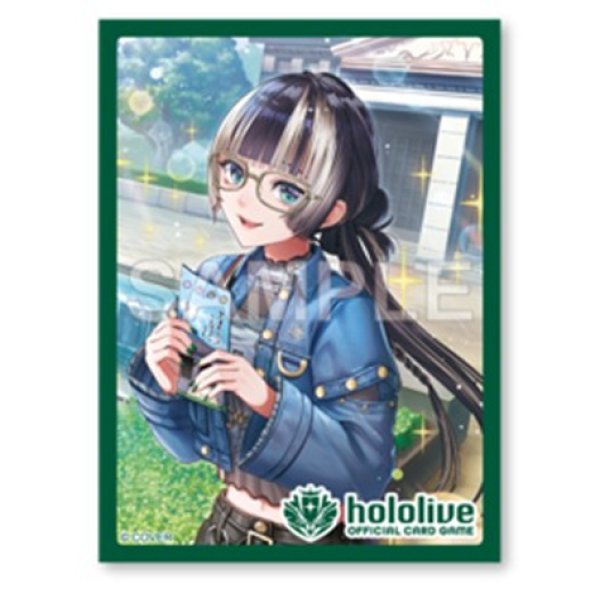 画像1:  【予約商品】  hololive OFFICIAL CARD GAME オフィシャルホロカスリーブ Vol.61 『儒烏風亭らでん』（55枚入り） 【26年12月18日発売】    (1)