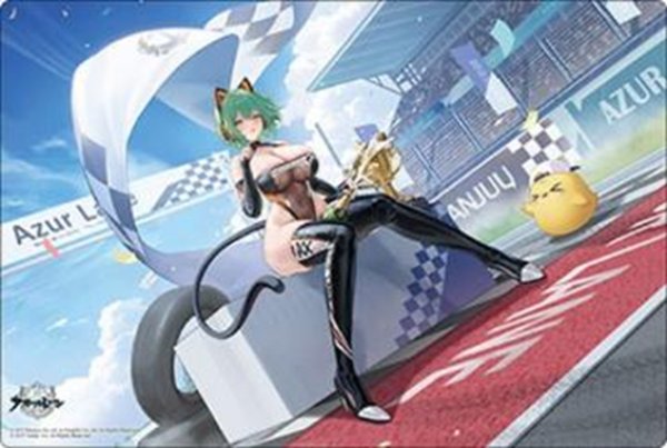 画像1:  【予約商品】  ブシロード ラバーマットコレクション V2 Vol.2197　アズールレーン『アドミラル・ナヒーモフ』チアリング・チューナー？ver. 【26年12月18日発売】 (1)