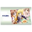 画像1:  【再販予約商品】  カーテン魂　[夜明け前より瑠璃色な]ラバーマット（リースリット・ノエル/食事） 【27年1月下旬再販】    (1)