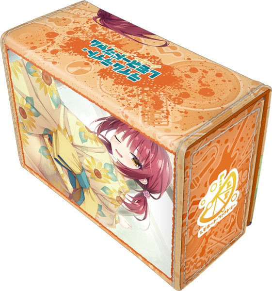 画像2:  【予約商品】  合皮製デッキケースＷ  ライムライト・レモネードジャム「二見原 莉々子」 【27年2月13日発売】    (2)