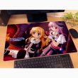 画像2:  【再販予約商品】  カーテン魂　[夜明け前より瑠璃色な]ラバーマット（リース＆エステル/ブラシ） 【27年1月下旬再販】    (2)