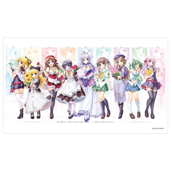 画像1:  【予約商品】  カーテン魂　[夜明け前より瑠璃色な]ラバーマット（20周年集合） 【27年1月下旬発売】    (1)