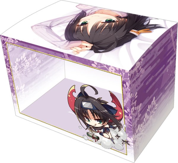 画像2:  【予約商品】  キャラクターデッキケースMAX NEO　千恋＊万花「常陸 茉子」Ver.2 【27年1月30日発売】    (2)