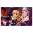 画像1:  【再販予約商品】  カーテン魂　[夜明け前より瑠璃色な]ラバーマット（リース＆エステル/ブラシ） 【27年1月下旬再販】    (1)