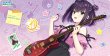 画像1:  【予約商品】  キャラクター万能ラバーマットスリム ライムライト・レモネードジャム「隠 杏珠」 【27年2月13日発売】    (1)