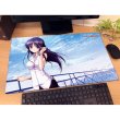 画像2:  【予約商品】  カーテン魂　[FORTUNE ARTERIAL]ラバーマット（紅瀬桐葉/デート） 【27年1月下旬発売】    (2)